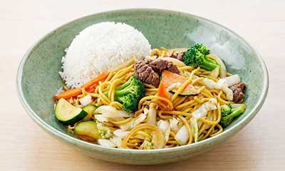 YK3. Beef Yakisoba