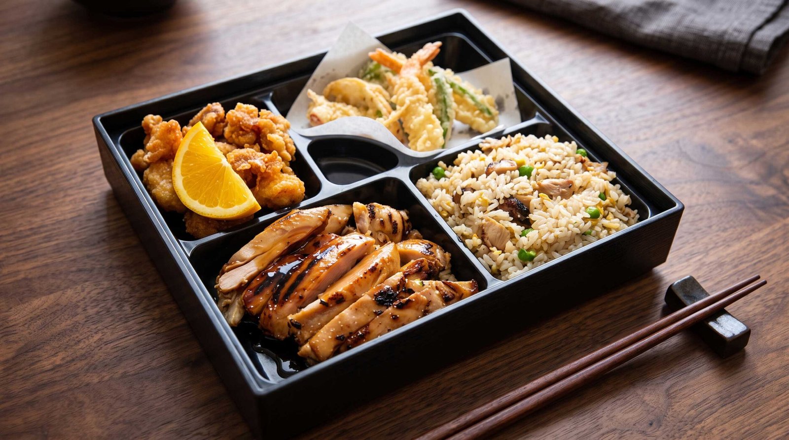 The Ultimate Meal Box: Chicken Bento at KoKo Sushi & Teriyaki