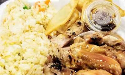 LS2. Teriyaki Chicken & Egg Roll (1)