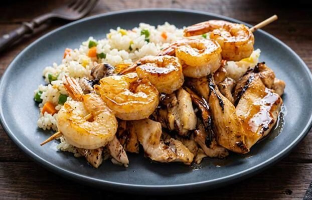 [DuPont Foodie Guide] Sizzling Chicken & Shrimp Combo at KoKo Sushi & Teriyaki!