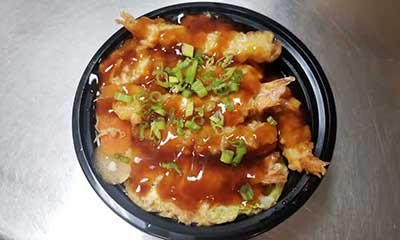 D2. Shrimp Tempura Donburi