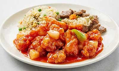LS3. Teriyaki & Sweet & Sour Chicken