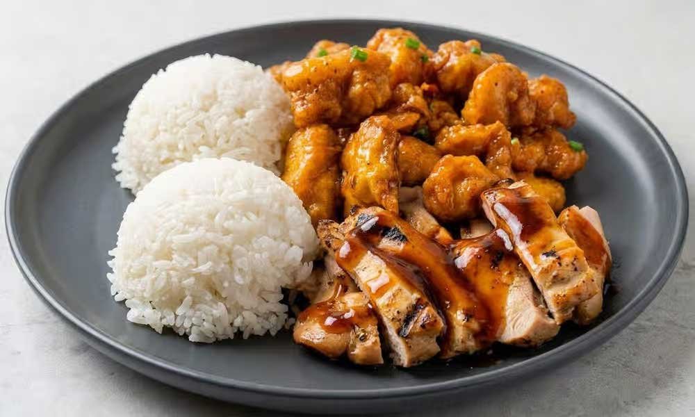 LS5. Teriyaki & General Tao's Chicken