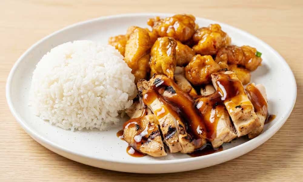 TW3. Honey Garlic Chicken Combo